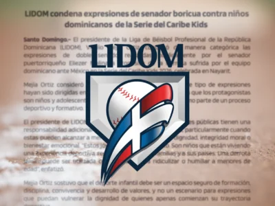 Defensa al deporte infantil: LIDOM repudia burlas de senador boricua a niños de RD