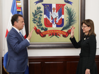 Víctor Ito Bisonó asume como nuevo canciller de la República Dominicana
