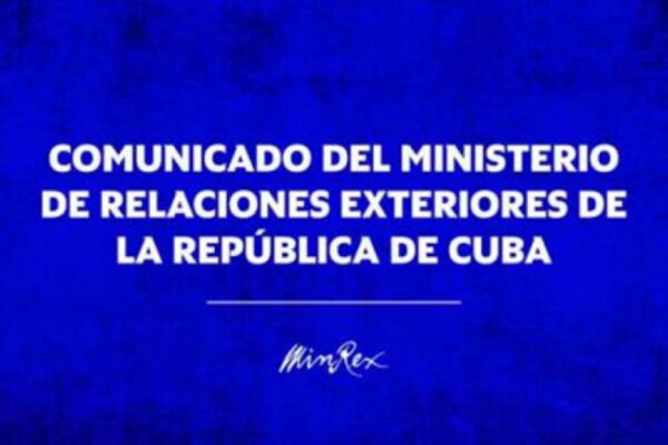 Cuba rechaza acto de subordinación del gobierno de República Dominicana a la política agresiva de los Estados Unidos