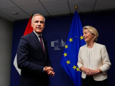Carney Aboga por un Pacto entre la UE y Canadá en Medio de una ‘Tormenta Feraz’