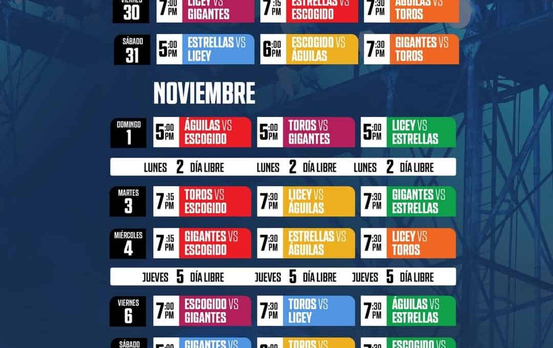 Lidom se prepara para el inicio de la temporada 2026-27