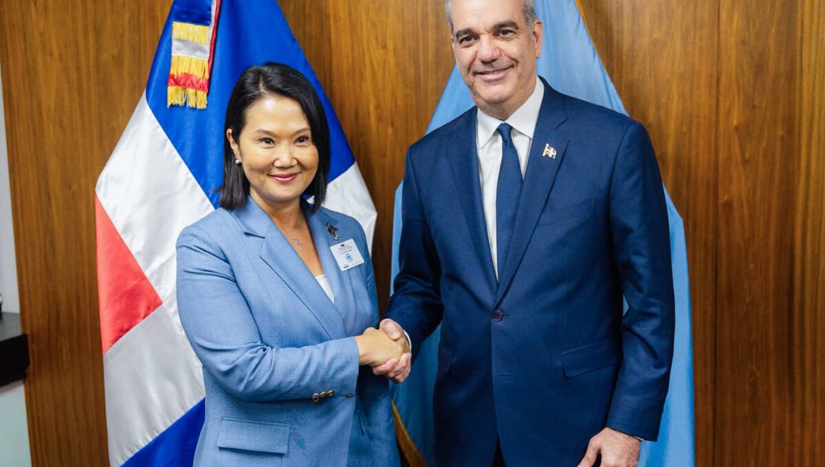 Keiko Fujimori y Luis Abinader establecen un acuerdo para fortalecer la cooperación entre Perú y la República Dominicana