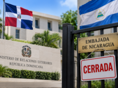 Nicaragua cierra su embajada en República Dominicana por tensiones diplomáticas