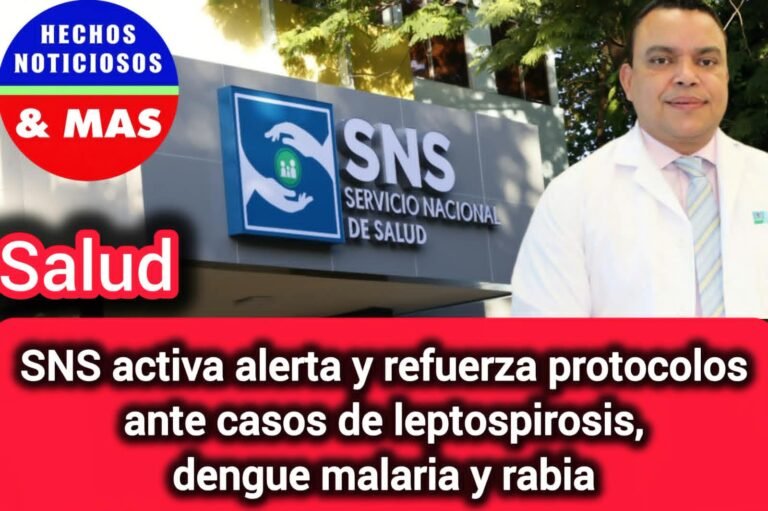 El SNS Refuerza Protocolos ante Aumento de Enfermedades Infecciosas