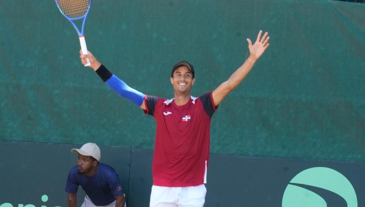 Roberto Cid Lidera a República Dominicana en la Copa Davis Contra Egipto