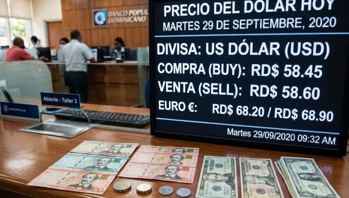 Dólar en República Dominicana: Cotización del 29 de septiembre