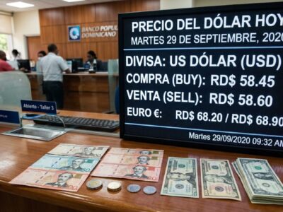 Dólar en República Dominicana: Cotización del 29 de septiembre