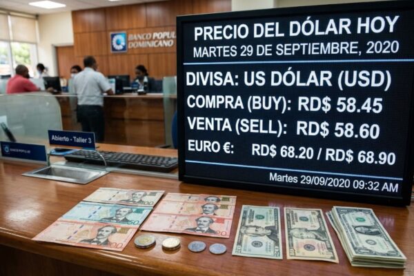 Dólar en República Dominicana: Cotización del 29 de septiembre