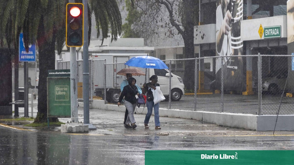 Vaguada Generará Fuertes Aguaceros en República Dominicana