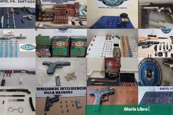 287 Detenciones en Operativos Policiales Durante una Semana en el País