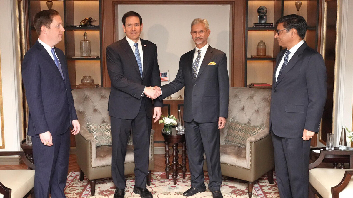 Rubio discute crisis energética con cancilleres de India y Emiratos Árabes Unidos