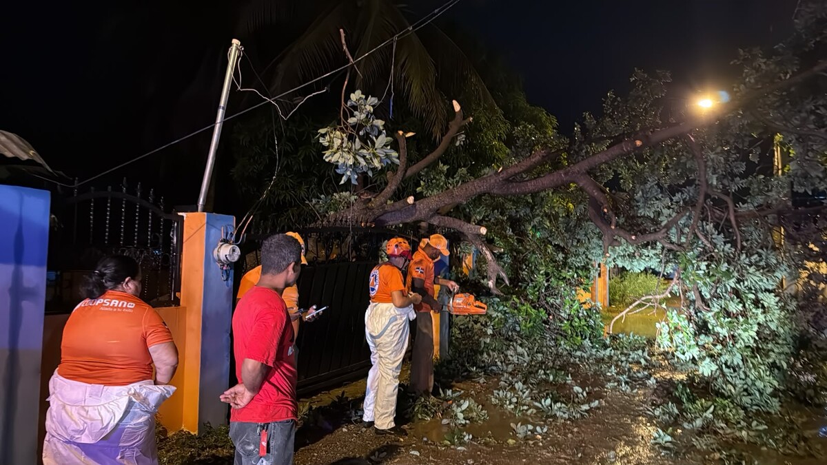 Temporal en Valverde provoca daños significativos en Mao