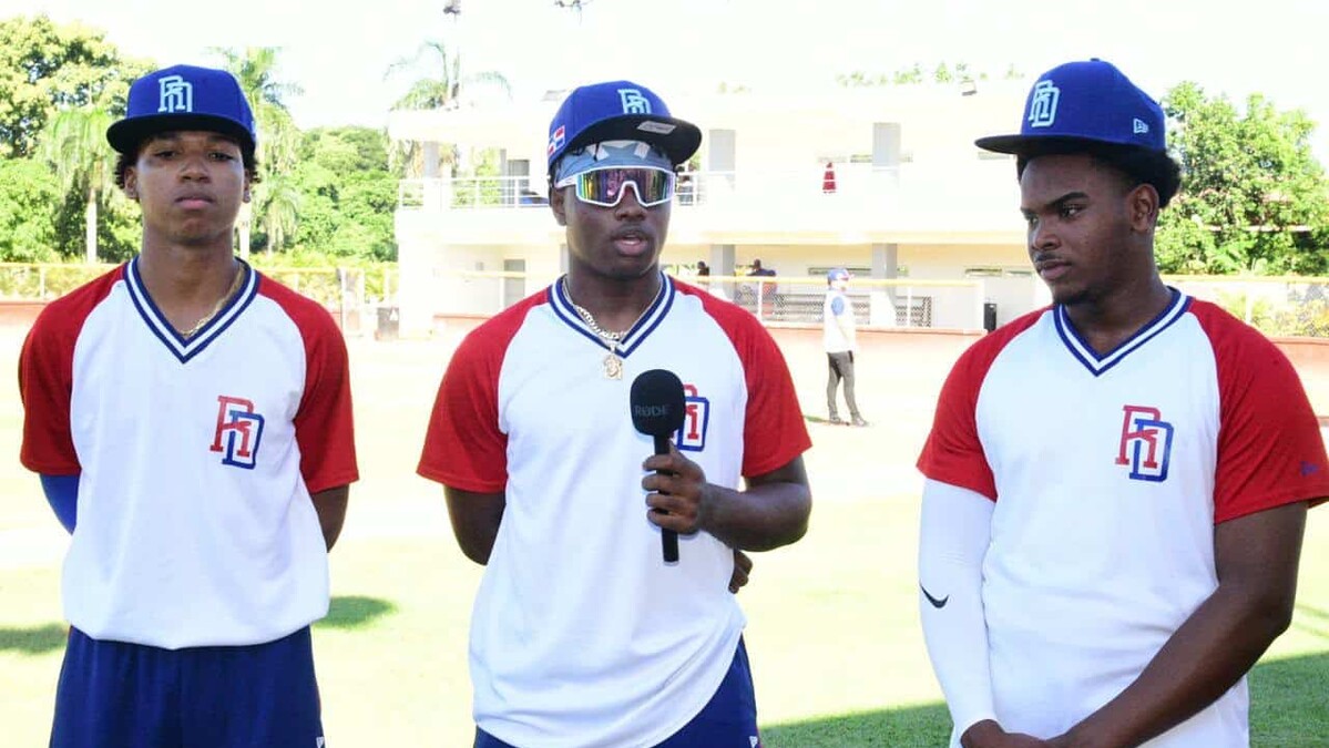 Ricki Moneys y Leanders Matos lideran a la República Dominicana en el Mundial de Béisbol U-18