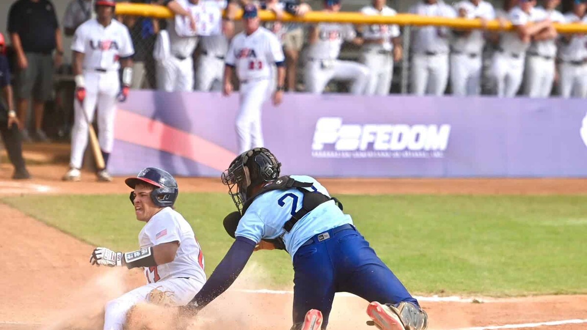 República Dominicana enfrenta su primera derrota en el Premundial U18 ante Estados Unidos
